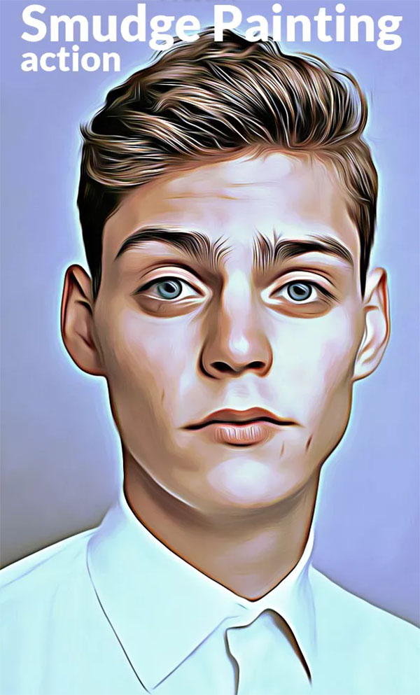 Smudge Painting Poster