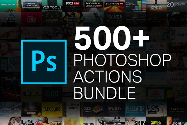 500 Photoshop Actions Bundle