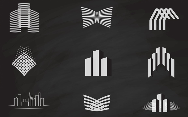 Building and construction logos