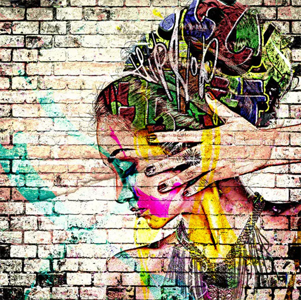 Creative Graffiti Street Template