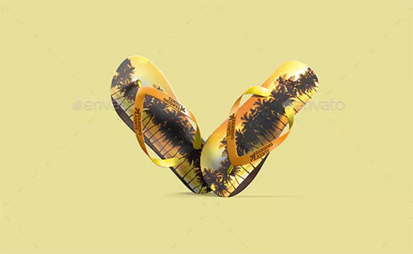 Flip Flops and Sandals Mock-Up
