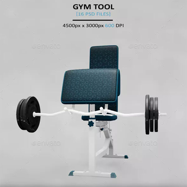 Gym Tool Mockup