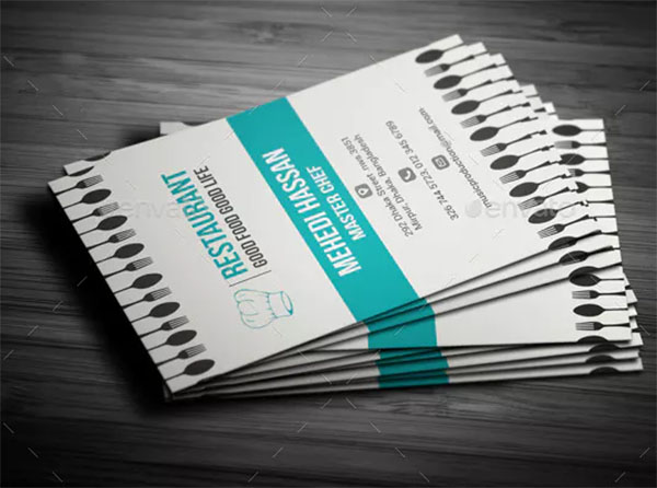 PSD Chef Business Card
