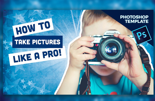 Photographer YouTube Thumbnail Template