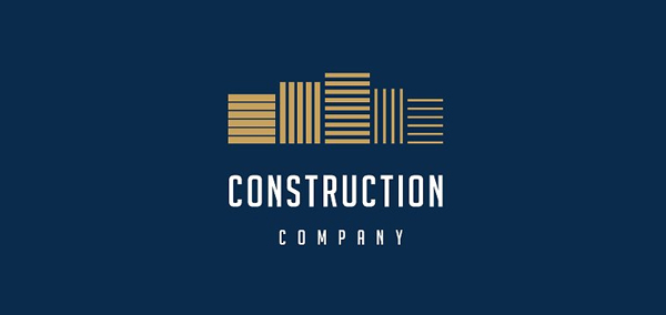 Professional Construction Logo Template