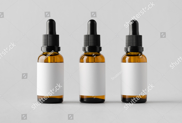 Simple Dropper Bottle Mock-Ups