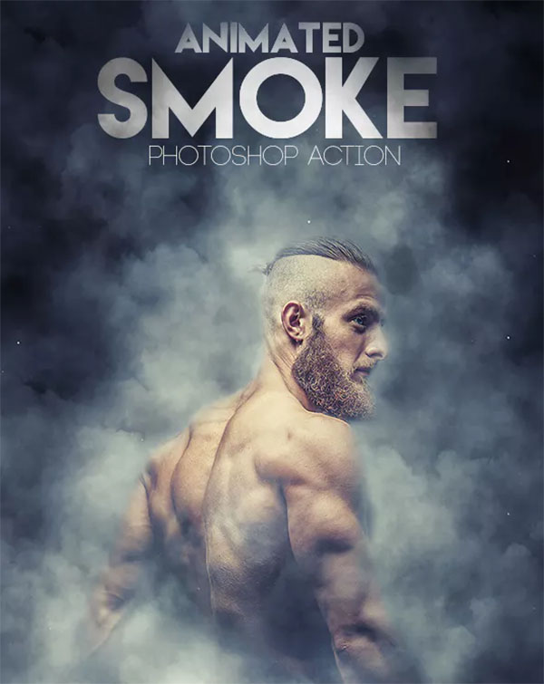 Animated Smoke Photoshop Action