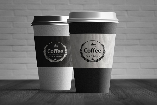 Coffee Cup Mock-Up in Photoshop Template