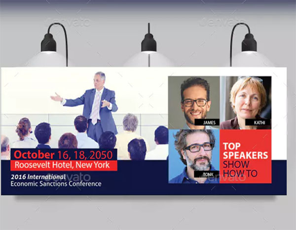 Conference Billboard Template