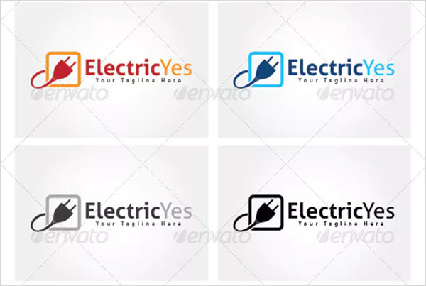 Electricity Logo Templates
