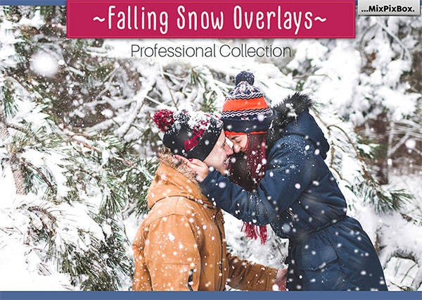 Falling Snow Overlays