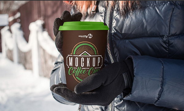 Free Photorealistic Coffee Cup PSD MockUps