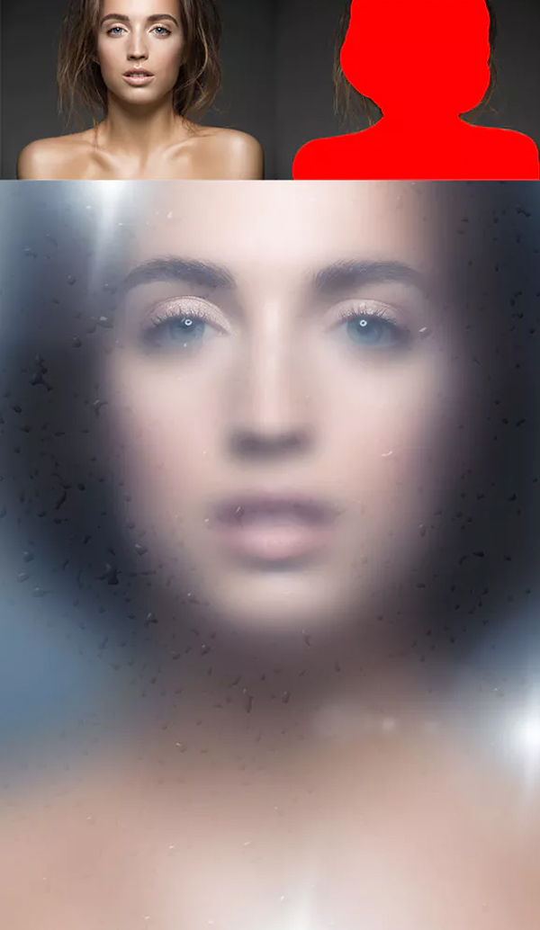Frosted Glass Photoshop Action