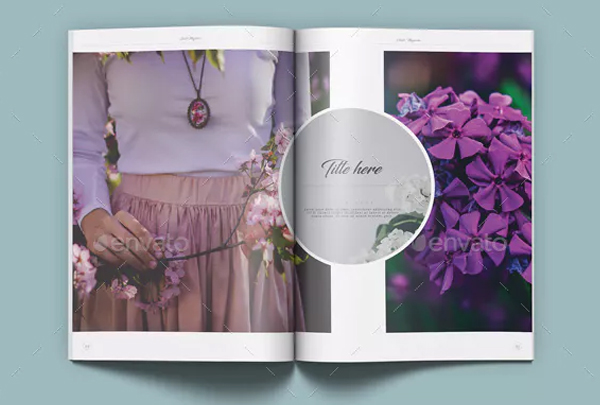 Garden Magazine Indesign Template