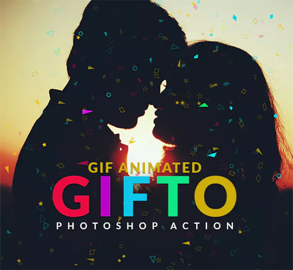 Gifto Gif Animated Photoshop Action