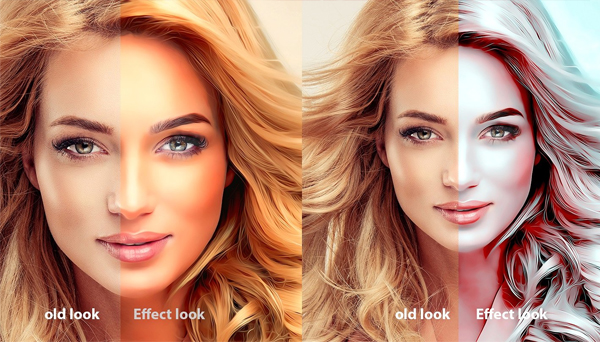 Glamour Retouching Action