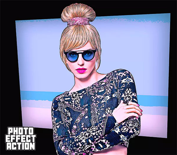 Grandiose Animated Photoshop Action