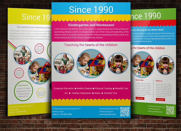 Kindergarten Flyers Bundle