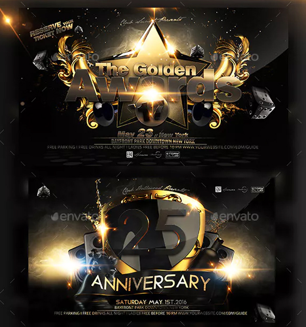Luxury Flyer Bundle PSD Templates