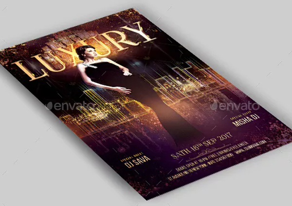 Luxury Night Club Party Flyer Template