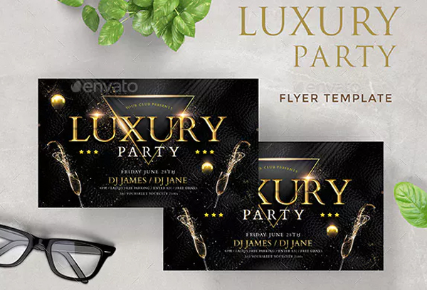 Luxury Party Flyer Template