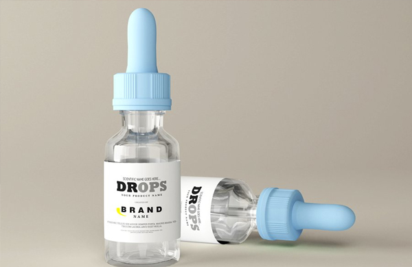Medical Dropper Bottle Mockup