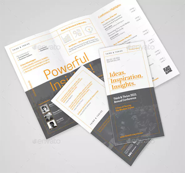 Modern Conference Brochure Template