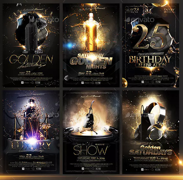 Printable Luxury Flyers Bundle
