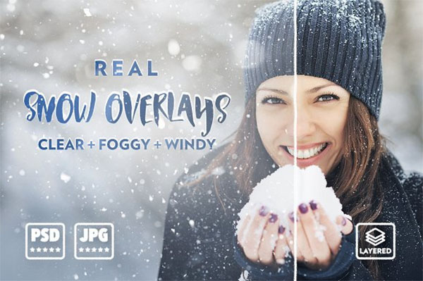 Real Snow Overlays