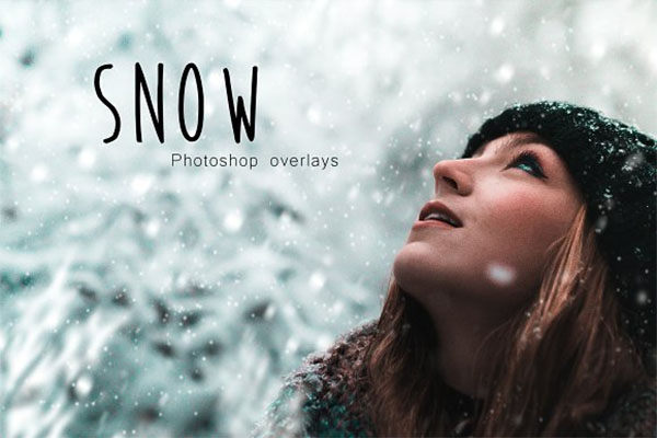Snow Photoshop Overlay Template