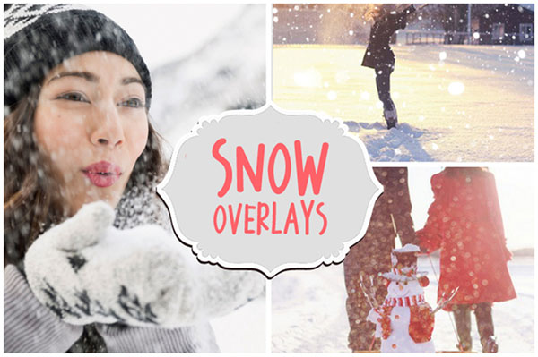 Snowflakes Winter Snow Overlays