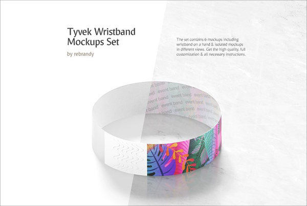 Wristband Mockups Bundle
