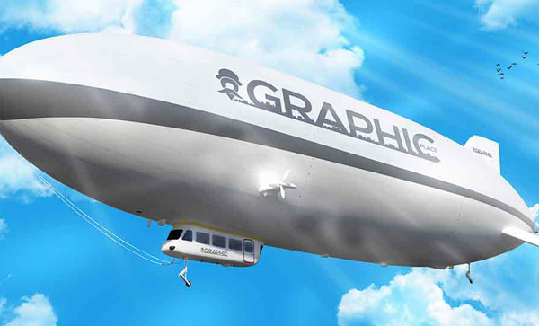 Air Balloon Free PSD Mockup