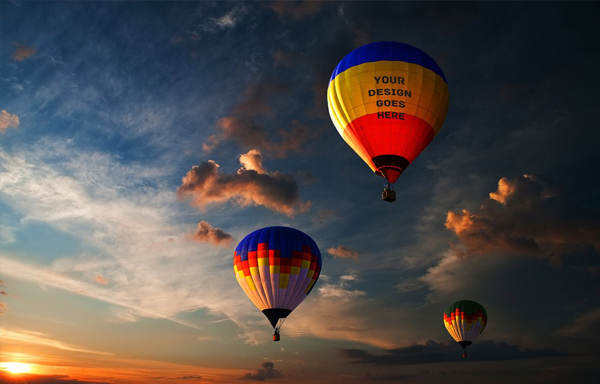 Air Balloon Mock-up Pack