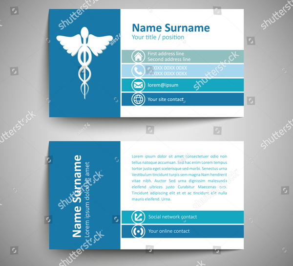 Animal Hospital Business Card