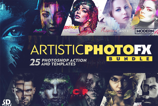 Artistic Photo Actions Bundle