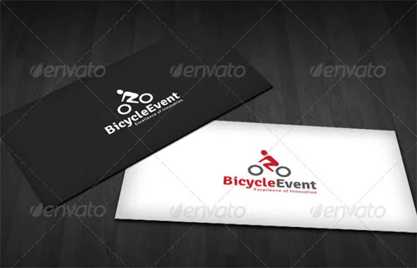 Bicycle Event Logo Template