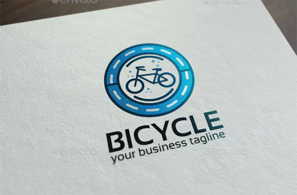 Bicycle Logo Template
