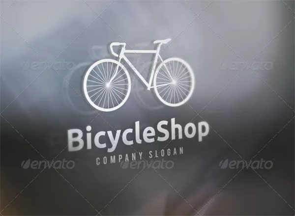 Bicycle Shop Logo Template