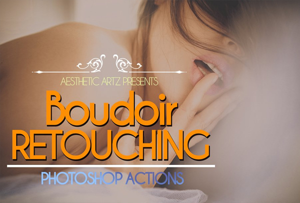 Boudoir Retouching Portrait Photoshop Actions