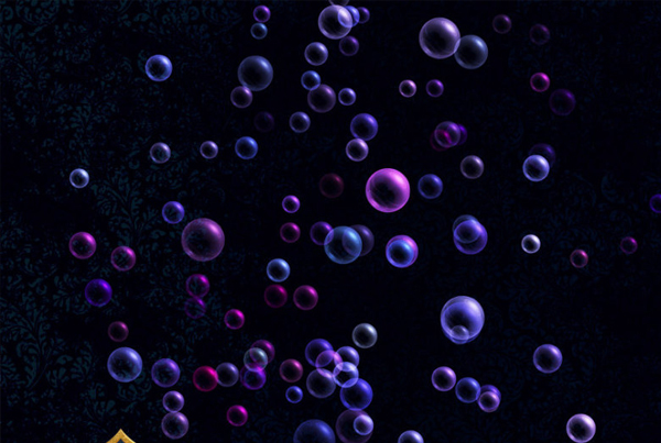 Bubble Scatter Overlays and Brushes