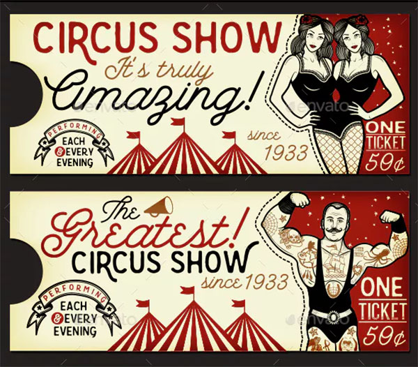 Circus Ticket Collection