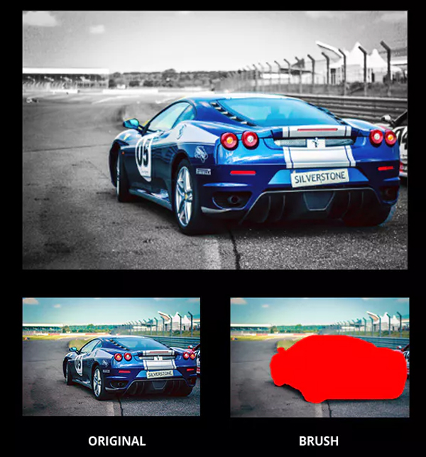 Color Background Photo Action