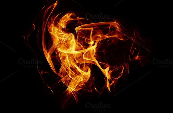 Creative Fire Overlay