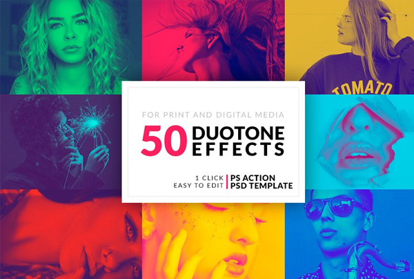 Duotone Photo Photoshop Actions