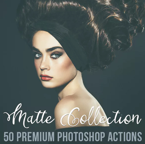 Matte Editable Photoshop Actions