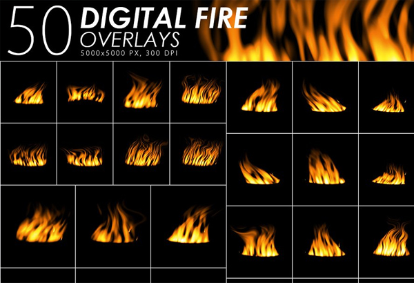 Fire, Smoke and Fog Overlays