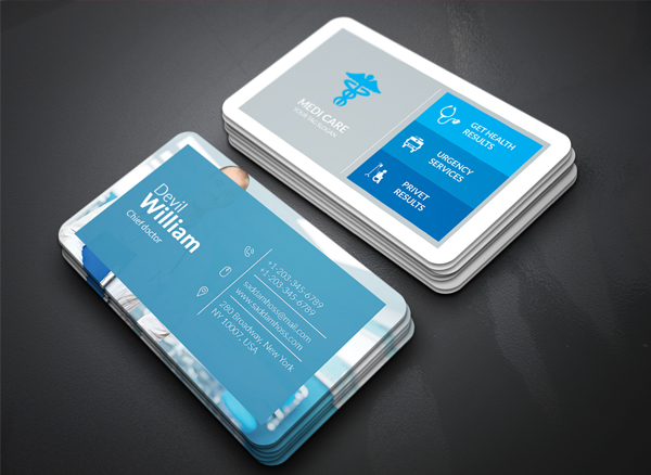 Free Medical Doctor Business Card