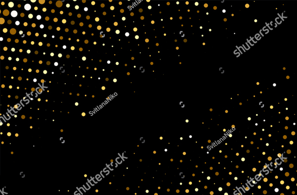 Golden Shiny Confetti Texture