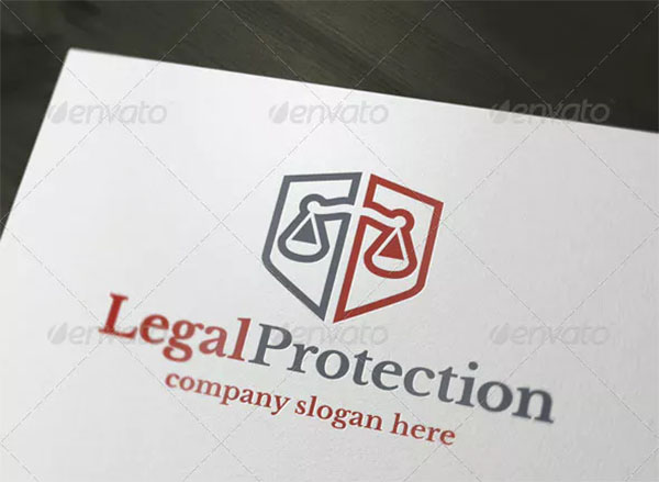 Legal Protection Logo Design